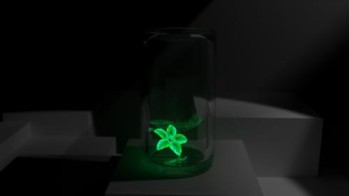 Glowing Crystal Flower preview image